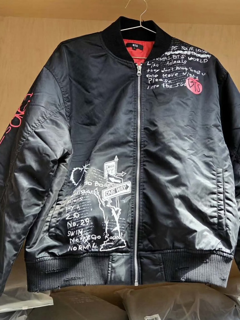 BTS Arirang NYC Pop-up Exclusive Bomber Jacket